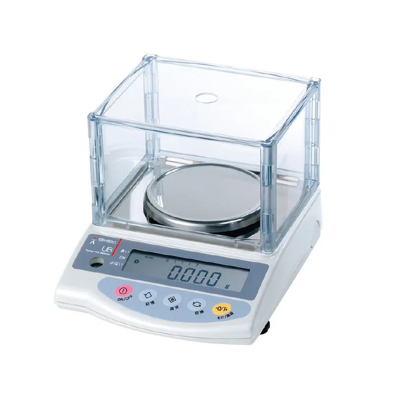音叉式電子天びん イシダ UB-H220|ひょう量220g 目量0.001g・高分解能モデル・RS232C標準装備 出荷時JCSS校正証明書付
