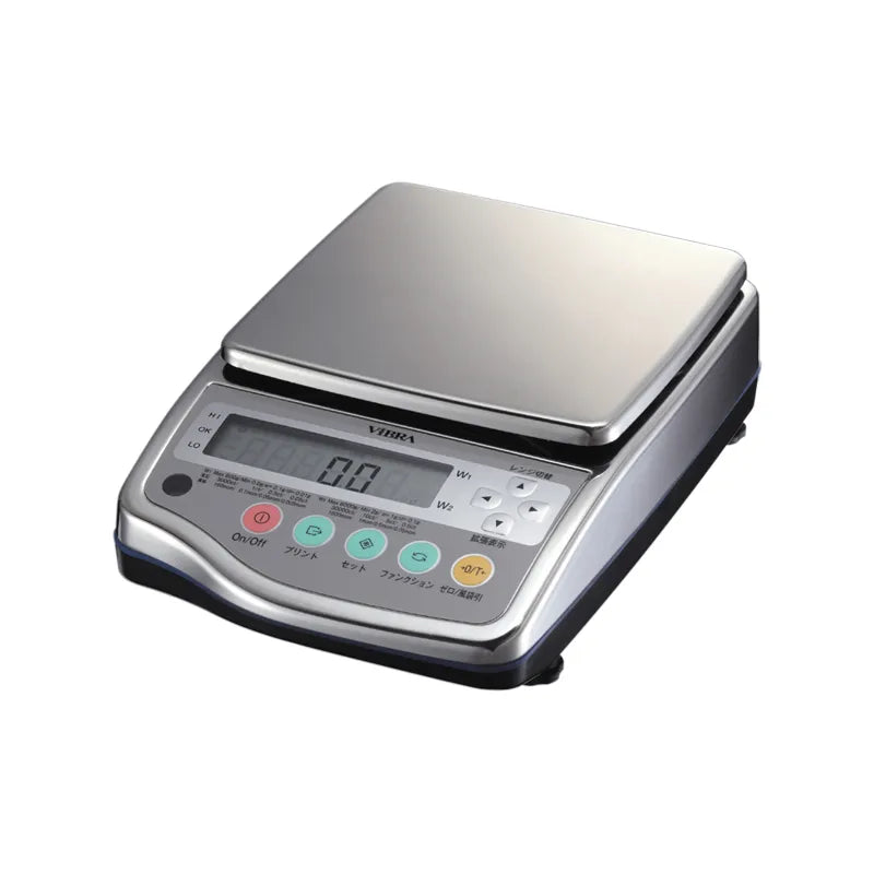 取引証明用電子天びん 新光電子 CJ-A6000W 防塵/防水構造|ひょう量600g/6000g 目量0.1g/1g 出荷時JCSS校正証明書付
