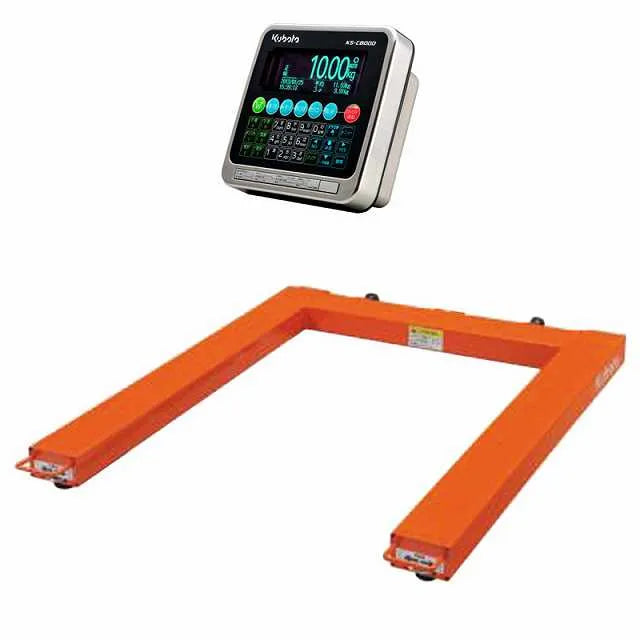 U型電子台はかり U-KM-D-1.5T-1210+KS-C8000-BM 一般校正証明書付