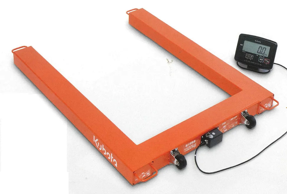 U型電子台はかり KB-D1500U(U-KM-BD-1.5T-1210+KL-BF-U) JCSS校正証明書付
