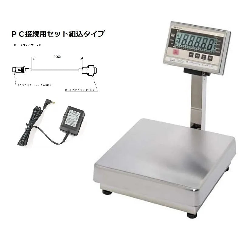 デジタル台はかり IWB-30・S PC接続用セット+JCSS校正証明書付