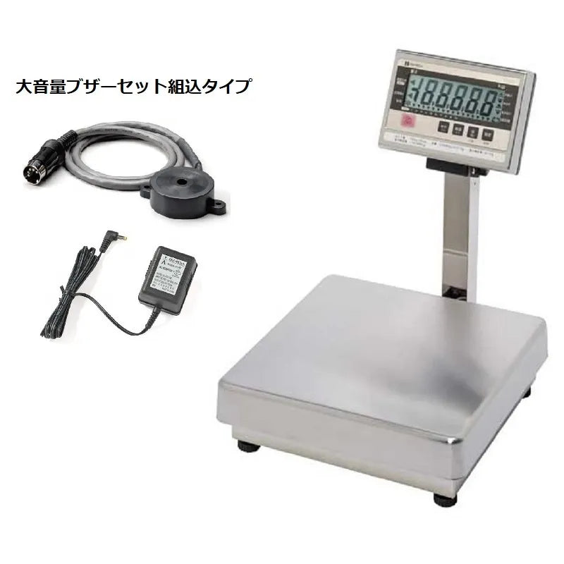 デジタル台はかり IWB-30・S 大音量ブザー付セット+JCSS校正証明書付