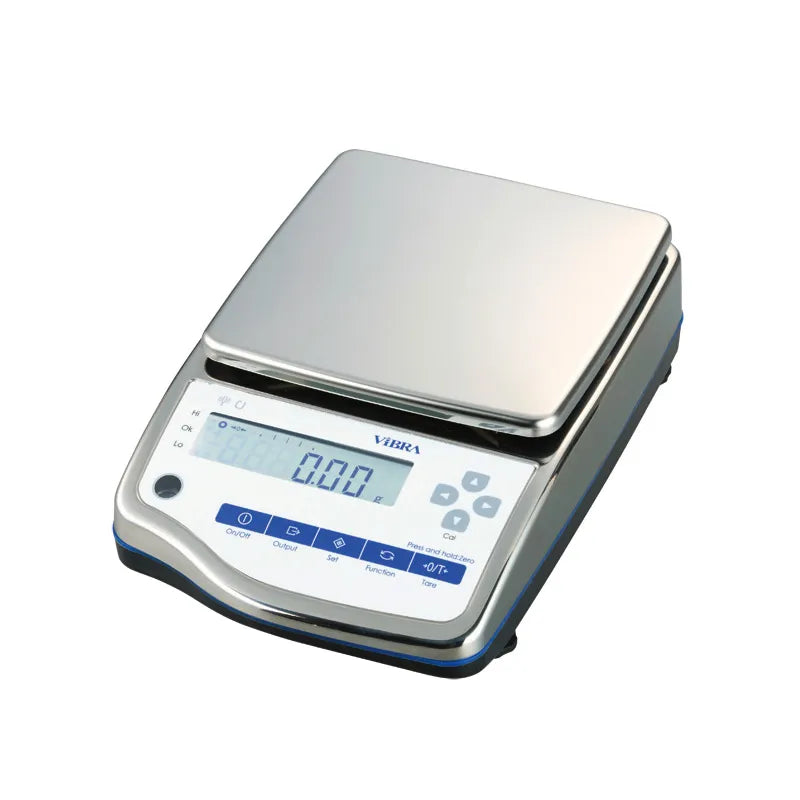 高精度電子天びん 新光電子 CJR-3200 ｜ひょう量3200g 目量0.1g 校正分銅内蔵型  出荷時JCSS校正証明書付